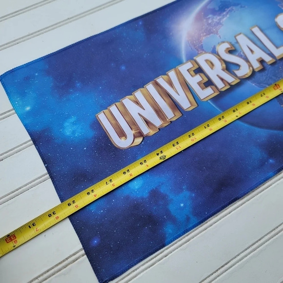 Universal Studios Table Runner Fabric Blue Original 12x30” - Picture 6 of 10